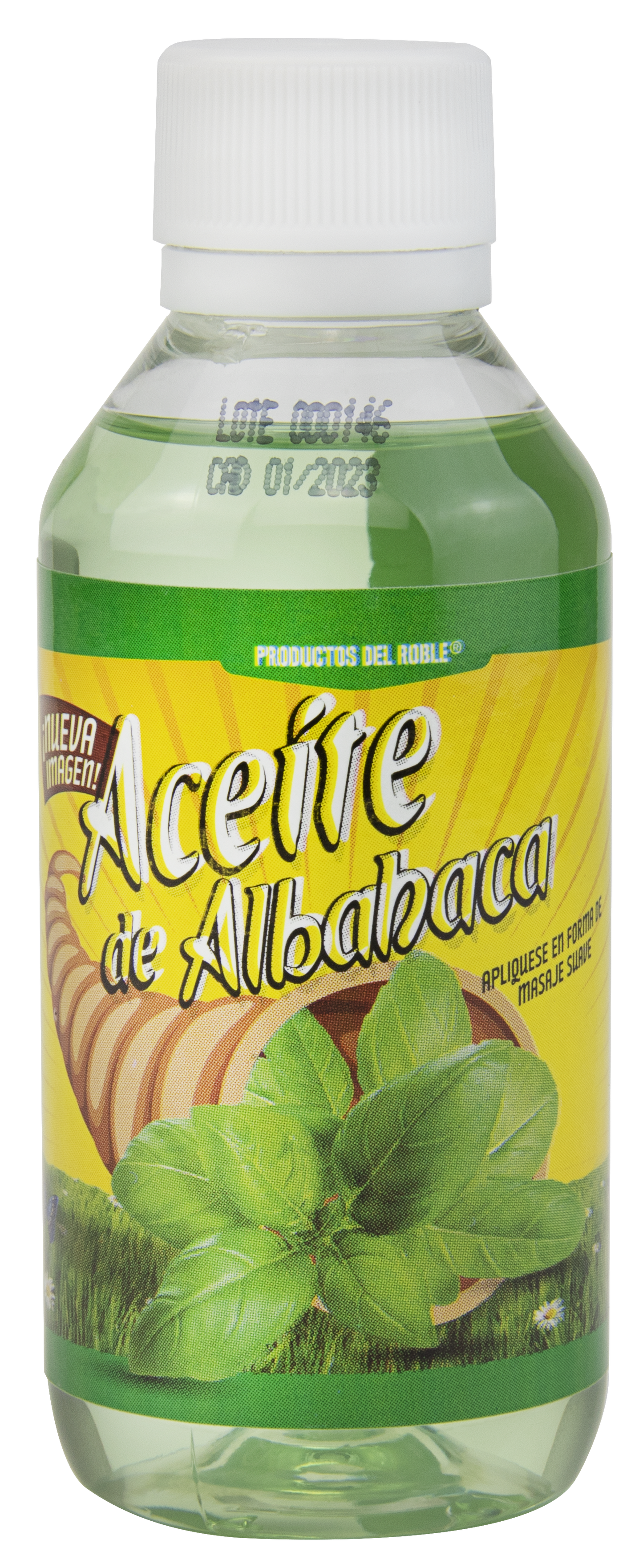 Aceite para masaje de Albahaca