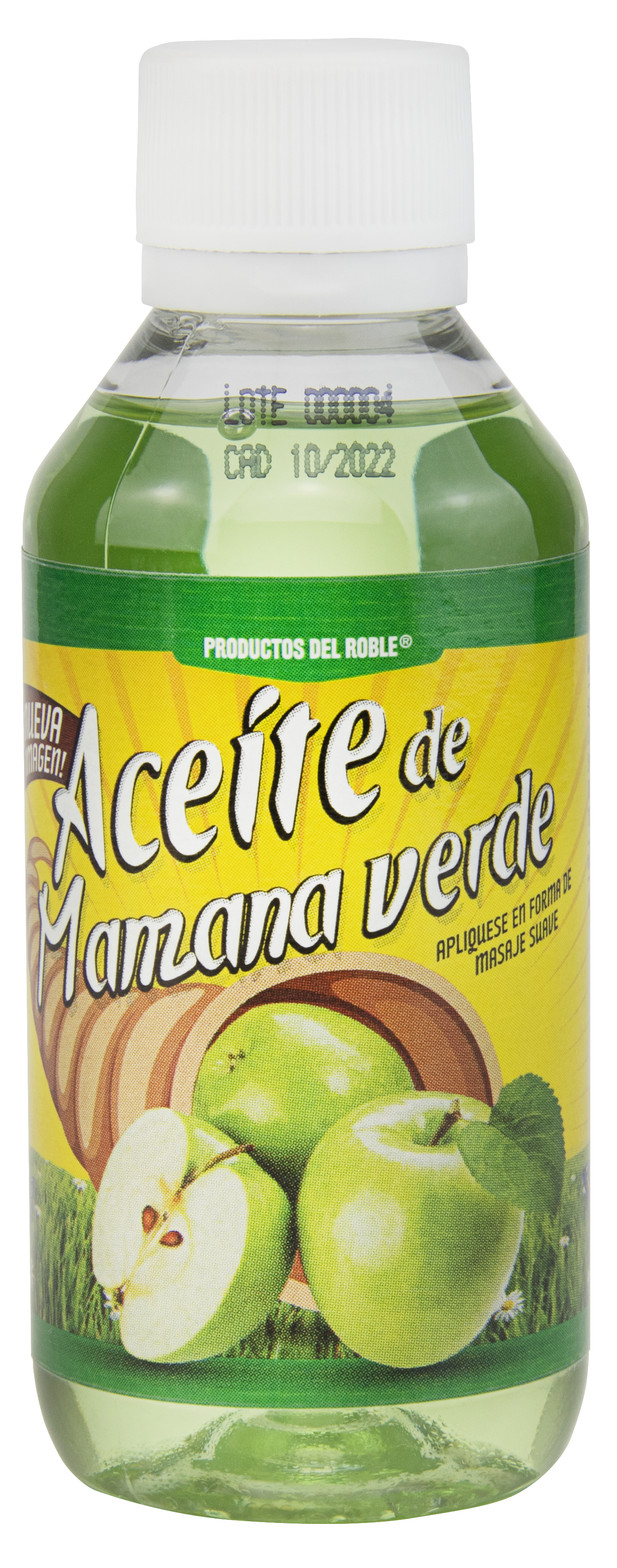 Aceite para masaje de Manzana Verde