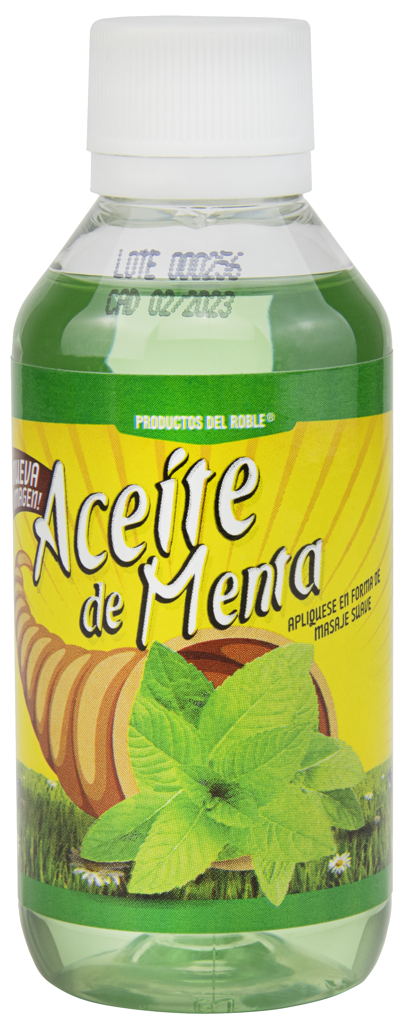 Aceite para masaje de Menta