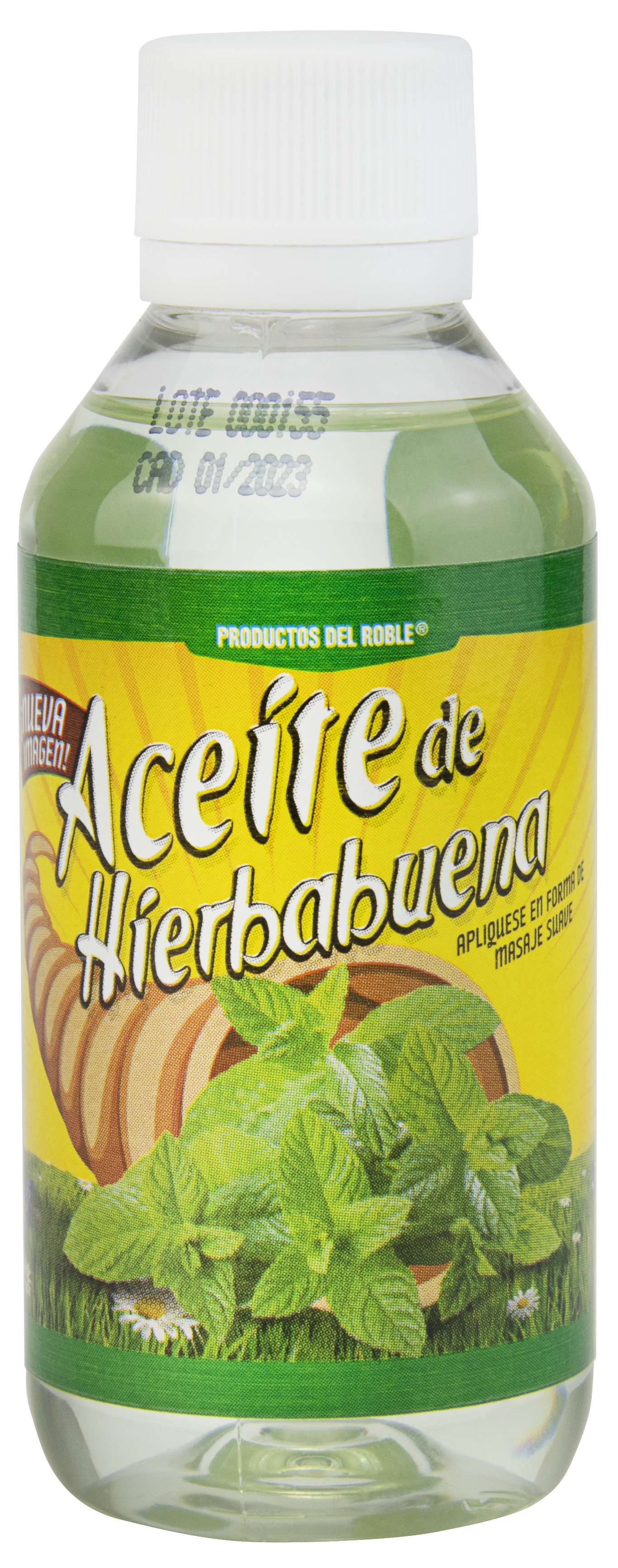 Aceite para masaje de Hierbabuena