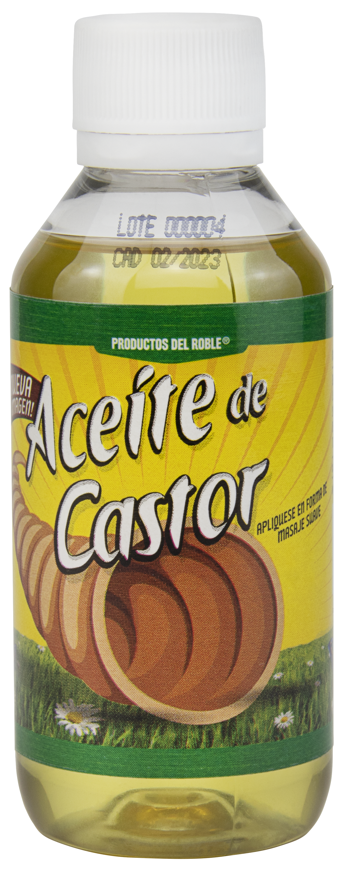 Aceite para masaje de Castor