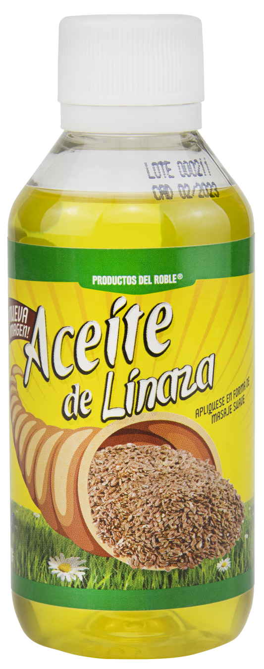 Aceite para masaje de Linaza
