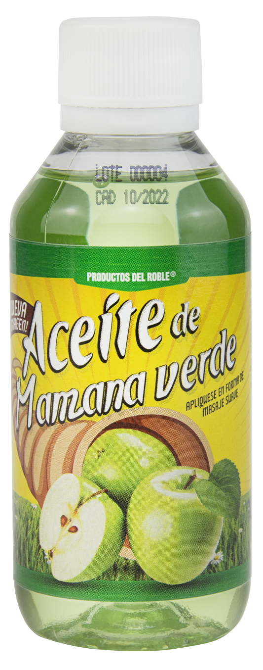 Aceite para masaje de Manzana Verde