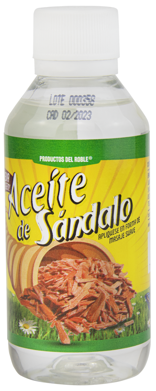 Aceite para masaje de Sándalo