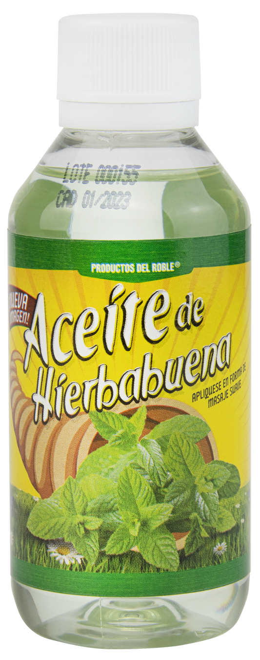 Aceite para masaje de Hierbabuena