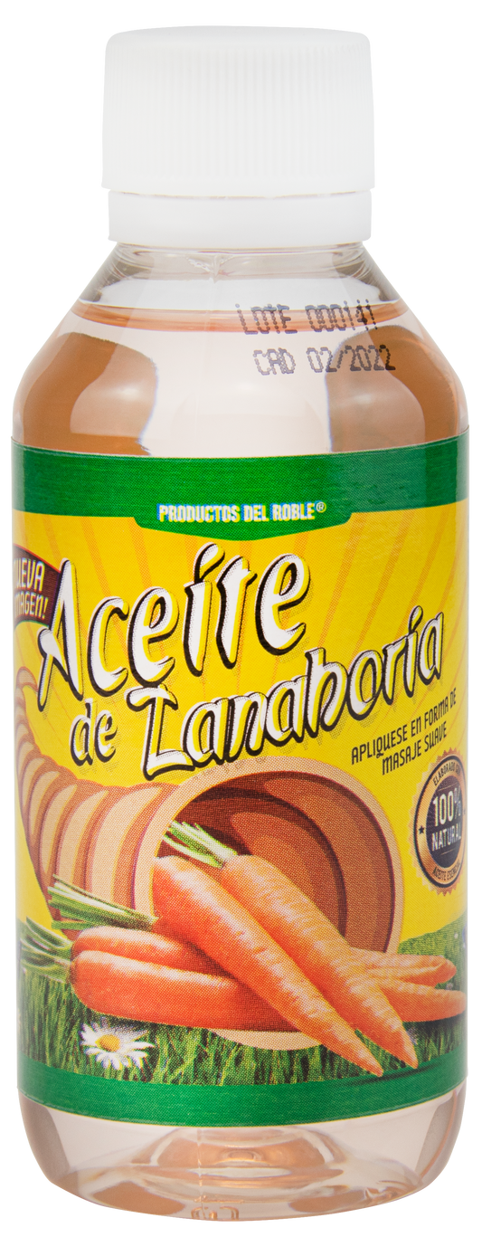 Aceite para masaje de Zanahoria